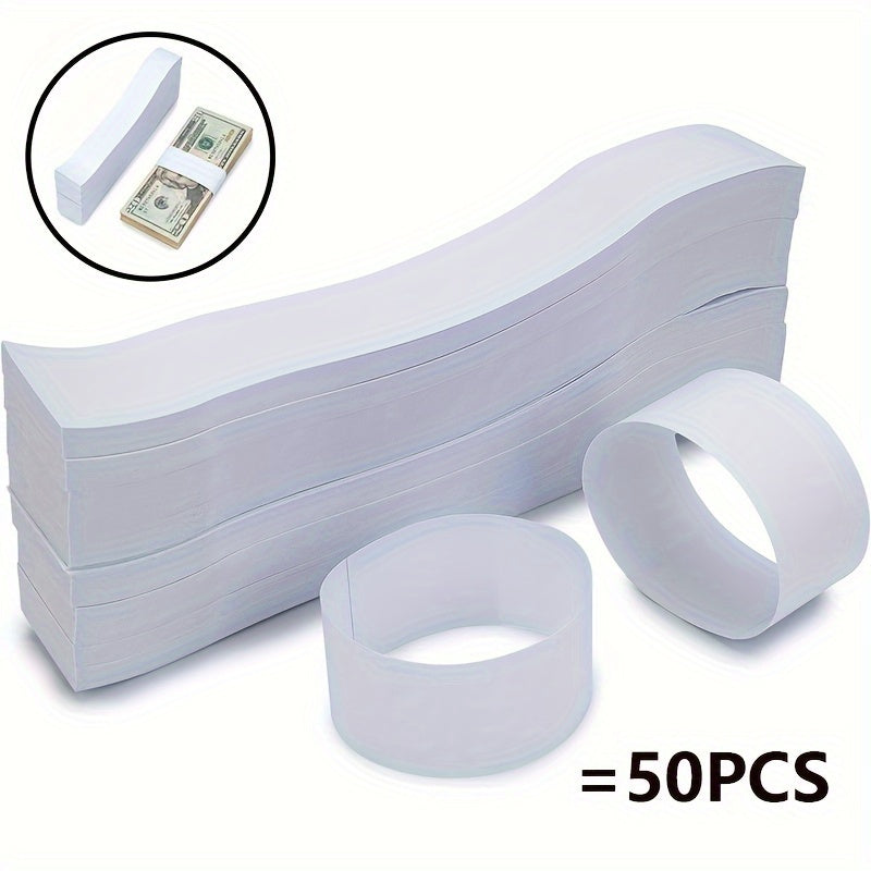 Self Adhesive Currency Tape Binding Paper Tape - 10 Colors