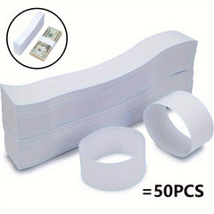 Self Adhesive Currency Tape Binding Paper Tape - 10 Colors