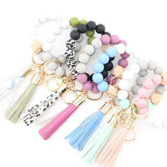Silicone Car Key Ring - Durable Keychain Holder for Car Keys