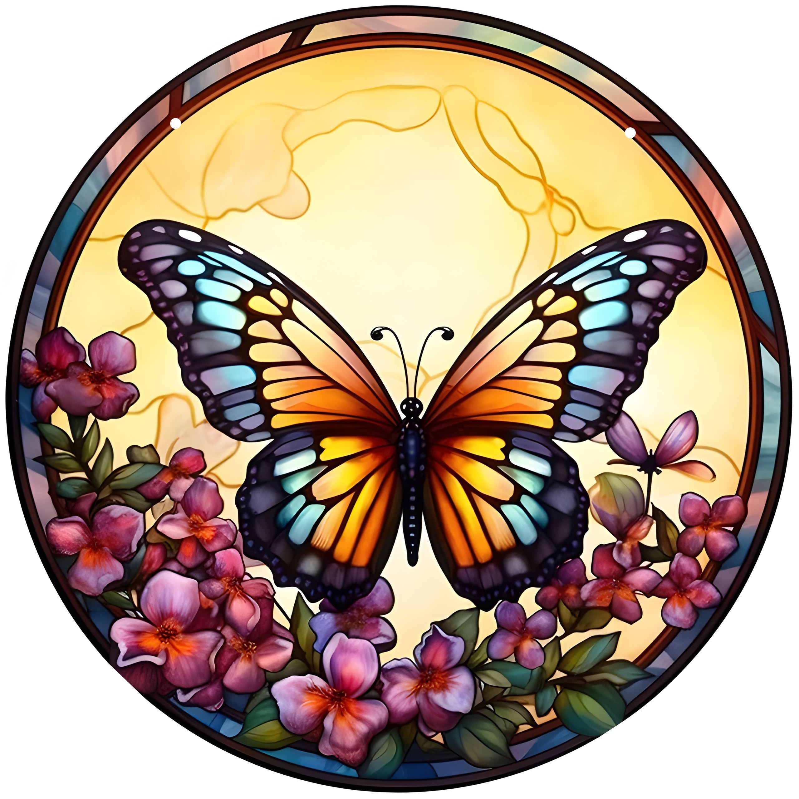 Butterfly Suncatcher Window Hanging Pendant Decoration