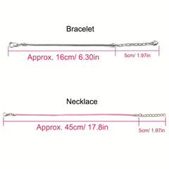 DIY Bracelet & Necklace Making Kit for Women & Girls
