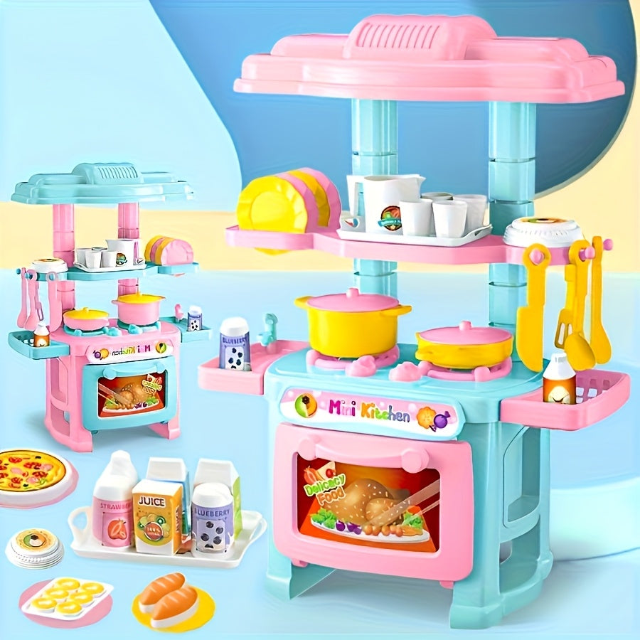 Mini Kitchen Toy Set for Role Play Pretend Play Toys