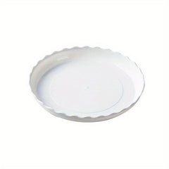 5pcs Plastic Planter Drain Trays for Patio Lawn & Garden