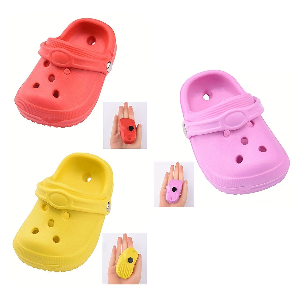 3PCS Mini Shoes Bag Charms Colorful DIY Travel Accessories