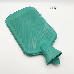 2pcs Large Water-filled Hand Warmer Bag Old-Fashioned Diagonal Design