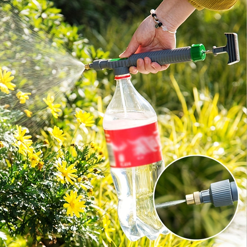 Gardening Watering Sprayer Beverage Bottle High Pressure Manual Spray