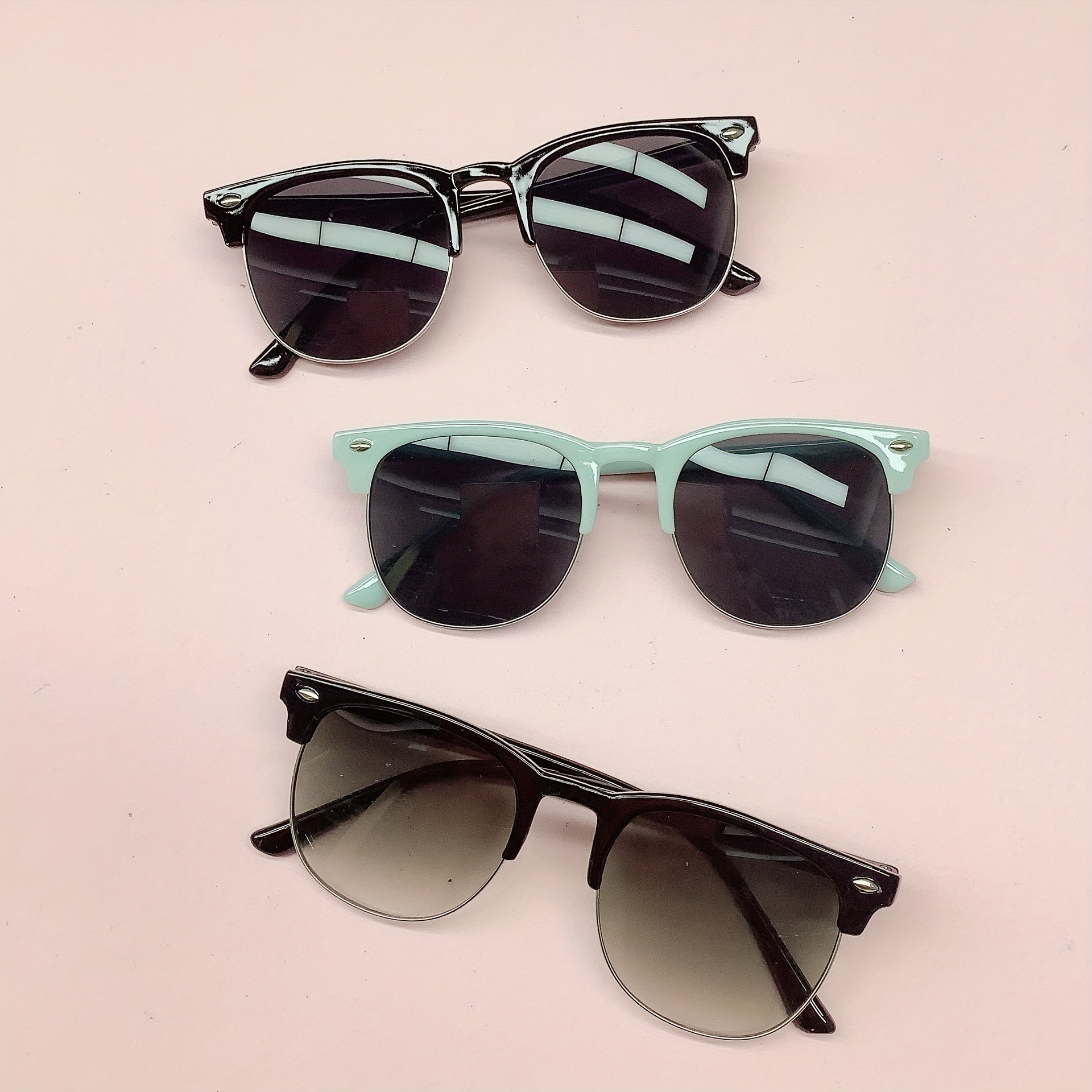 Girl's Half Frame UV Sunglasses for Outdoors