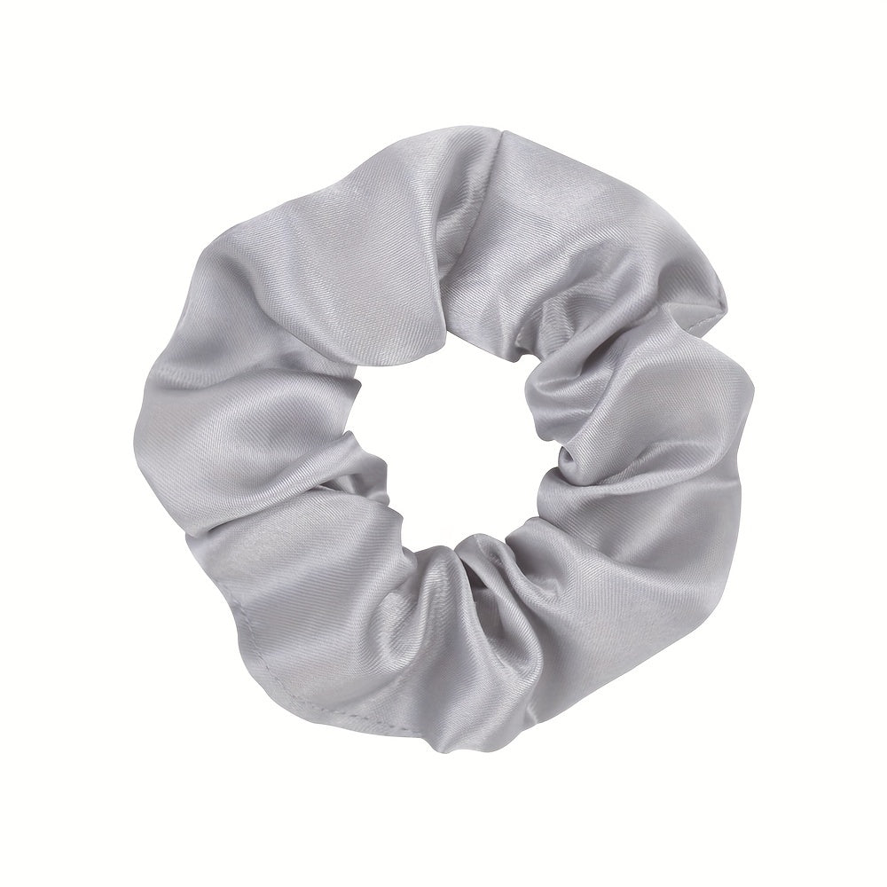 Colorful Satin Scrunchie Hair Tie Silky Hair Rope Female Hair Accessories