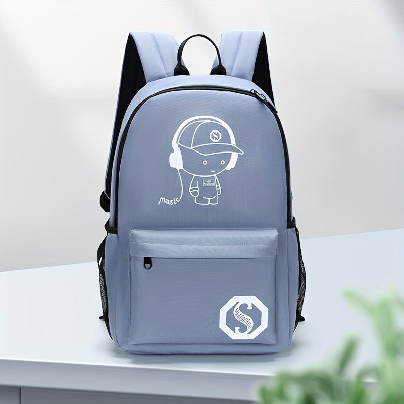 Men's Large Business Travel Bag Casual Student Schoolbag