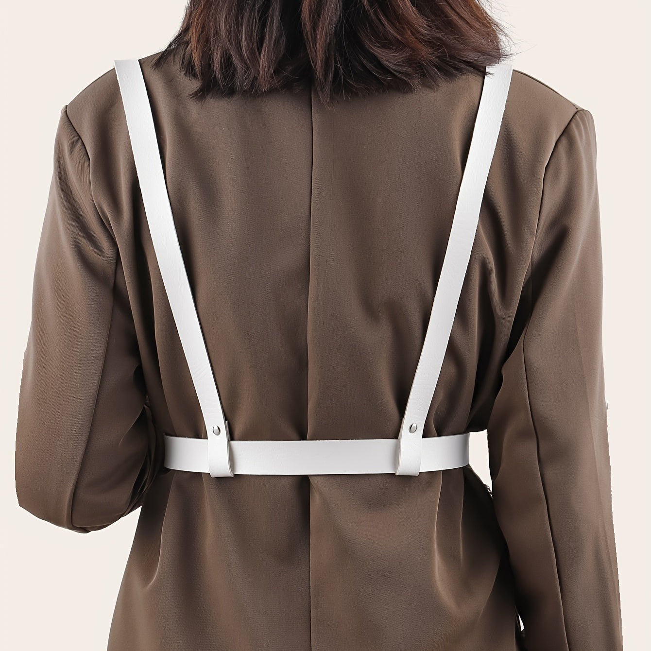 PU Leather Harness Belt Gothic Body Belt for Party Costume Accessories