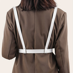 PU Leather Harness Belt Gothic Body Belt for Party Costume Accessories