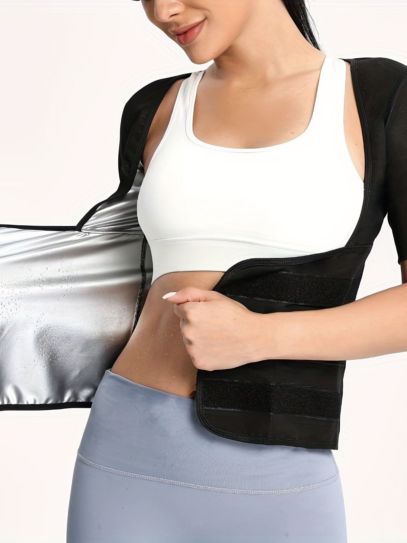 Women's Waist Cinching Sweat Busting Sportswear