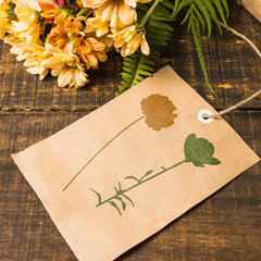 10pcs Wildflower Metal Cutting Dies for DIY Scrapbooking