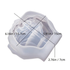 Resin Mold Candlestick Mold Concrete Silicone Mold