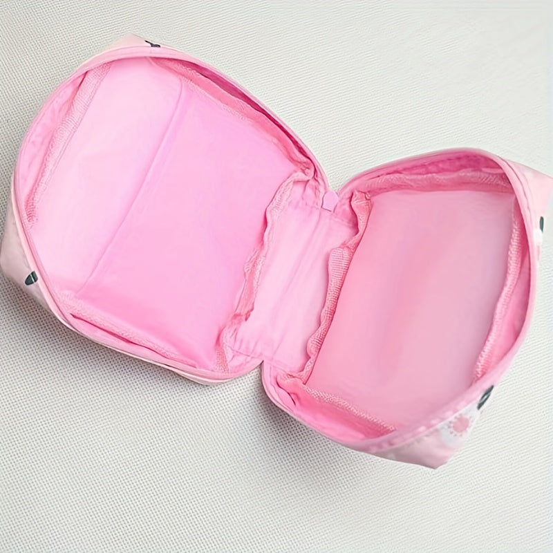 Portable Maxi Pad Storage Zipper Bag for Travel