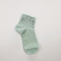 Sparkling Rhinestone Socks for Women