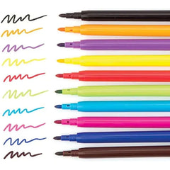 Faboer 100 Felt Tips Colouring Pens for Adults & Kids