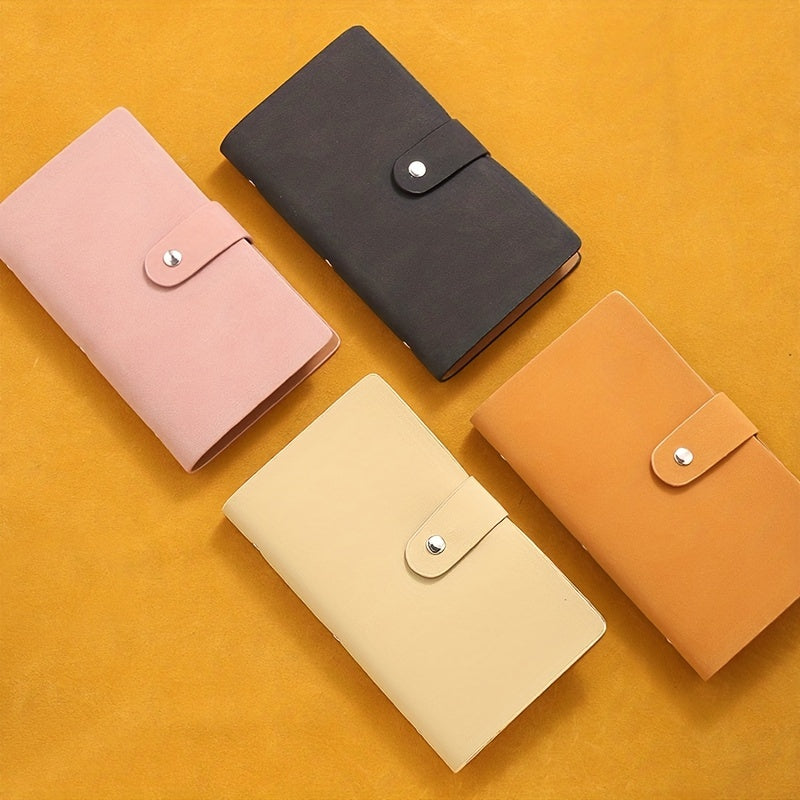 Frosted Leather Large Capacity Card Slot Long Holder