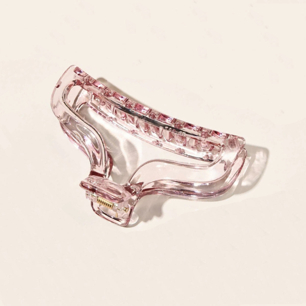 Clear Solid Hair Claw Clip Non Slip Strong Hold Grip Hair Jaw Clip Thick Hair