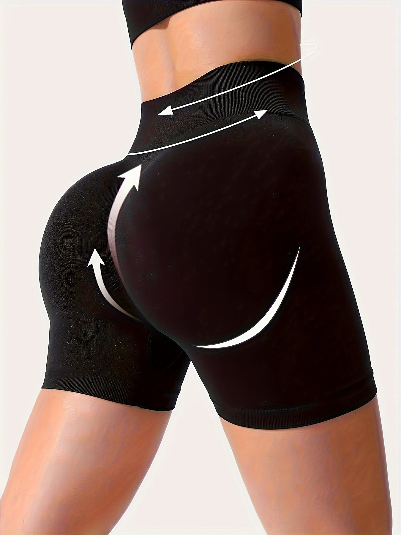 Comfortable High Waist Yoga Shorts Women's Activewear