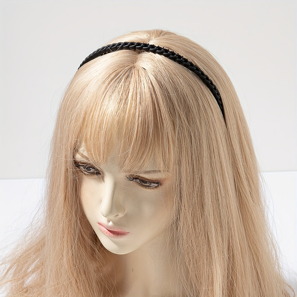 6PCS Multicolor Wavy Hair Band Plastic Headbands Hair Hoop Accessory