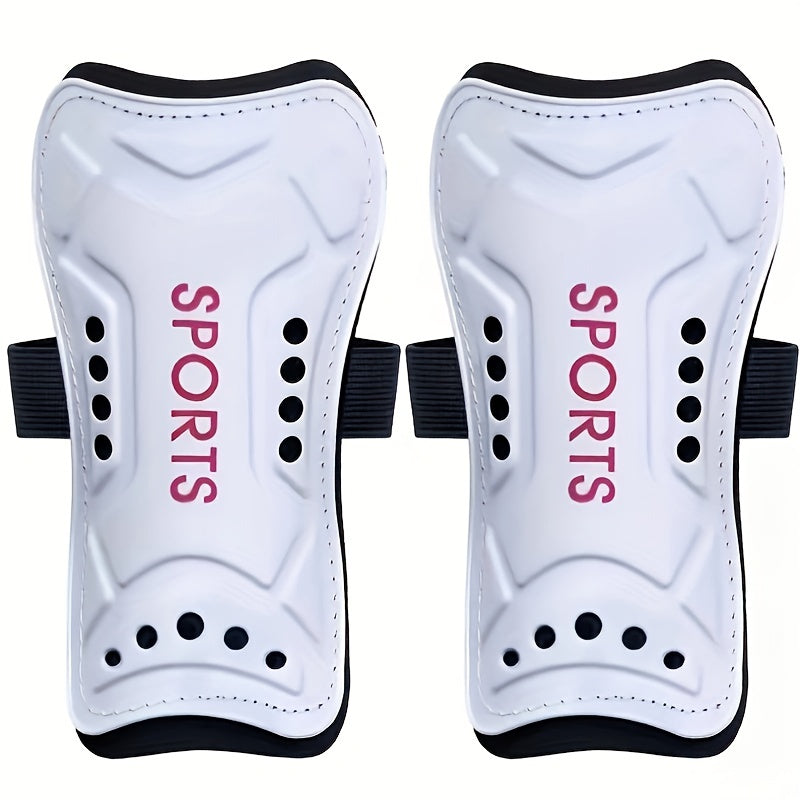 Lightweight Soccer Shin Guards for Football Games - Breathable Shin Pads