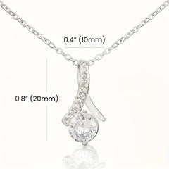Class Of Graduation Necklace with Message Card