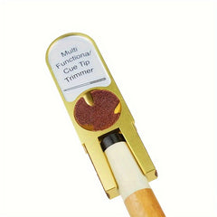 U Shape 5 In 1 Pool Cue Tip Trimmers Billiard Tip Shaper