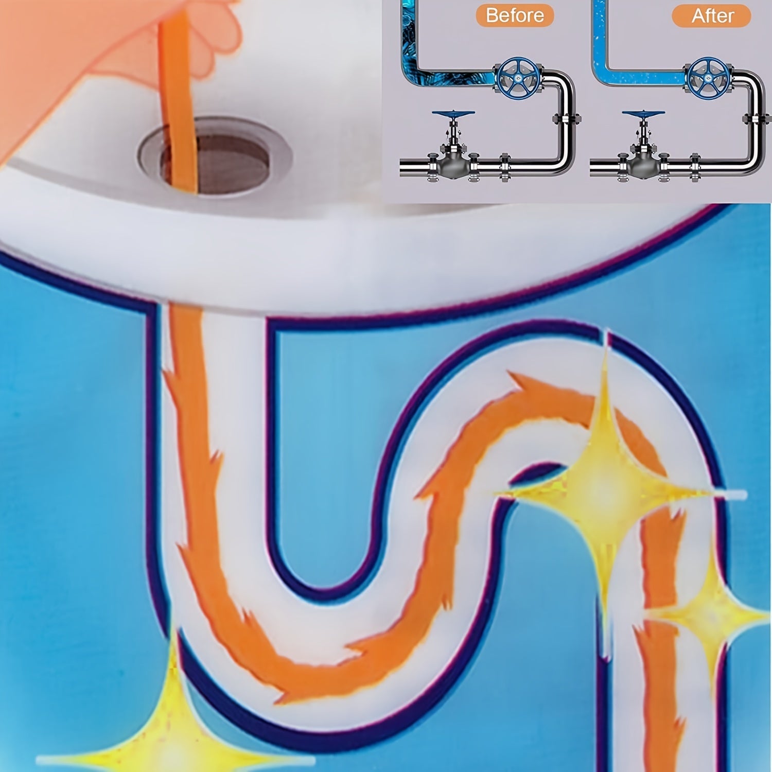 4 Pack Drain Snake for Hair and Clog Removal Easy Cleaning Tool