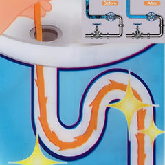 4 Pack Drain Snake for Hair and Clog Removal Easy Cleaning Tool