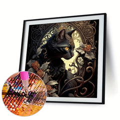 30x30cm Cat Diamond Painting Set - DIY Full Diamond Art Embroidery