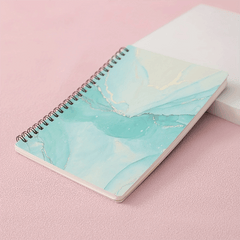 A5 Marble Page Texture Notebook 80 Sheets