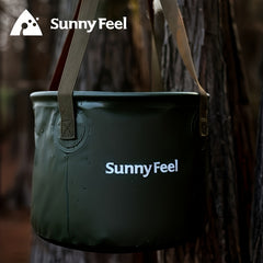 Outdoor Portable Water Bucket Large Capacity Thick Plastic Container Camping