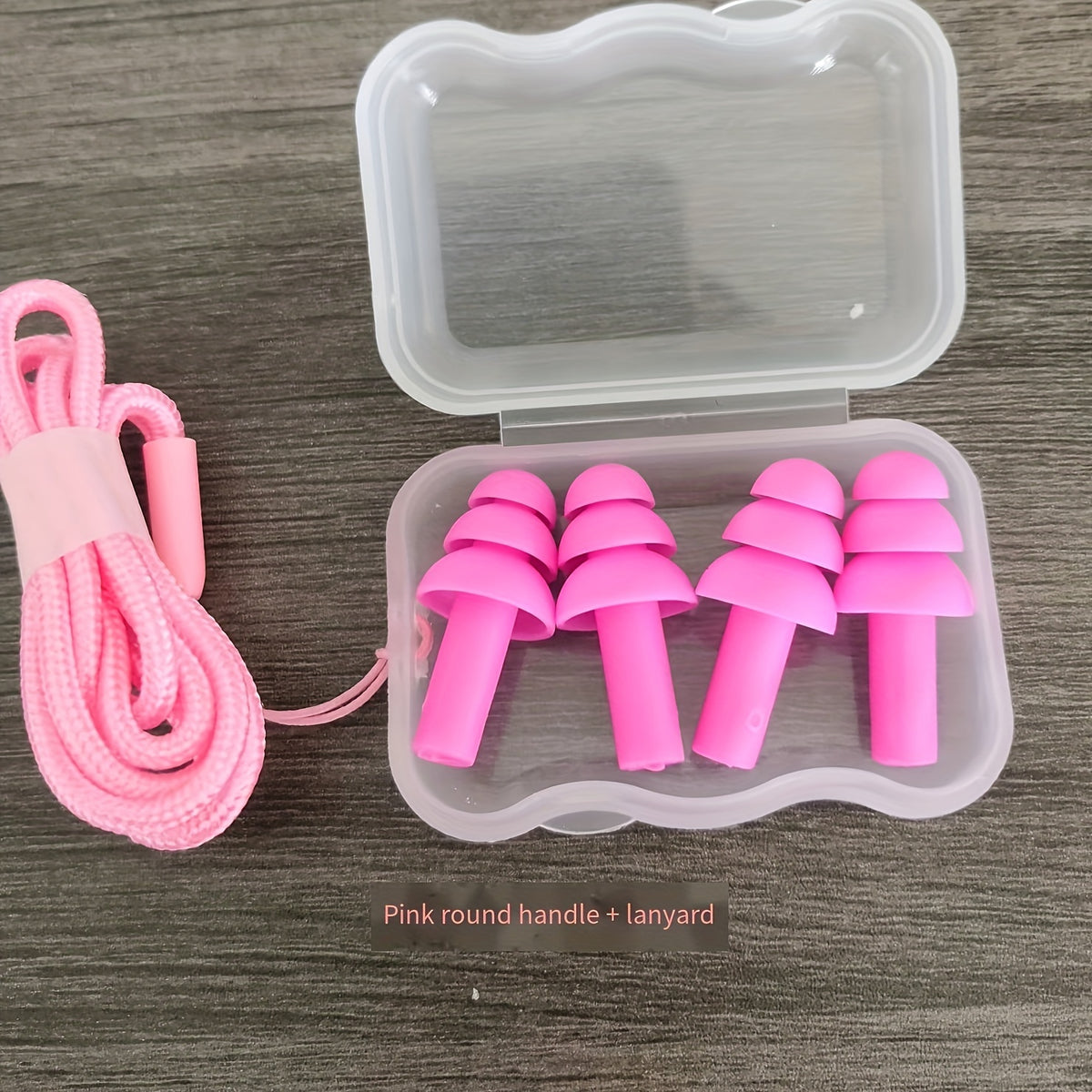 Silicone Earplugs For Swimming And Sleeping - Comfortable Wearing And Soundproof