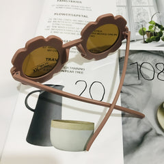 Girls Flower Sunglasses UV400 Protection