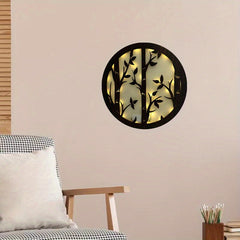 Children's Room LOVE Hanging Decoration LED Light Retro Wood Sign