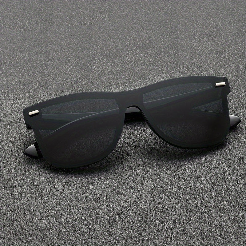 Men's Square Frameless Sunglasses Classic Casual PC