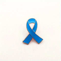 Alloy Love Red Ribbon Brooch for Men