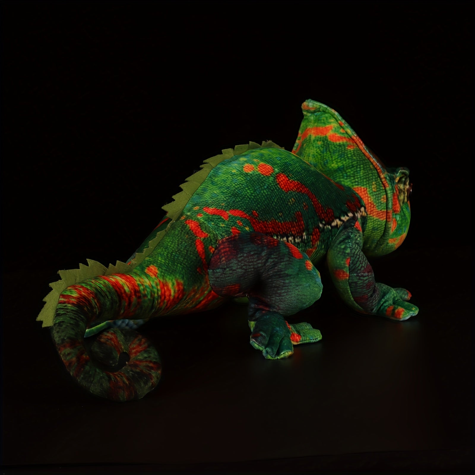 Chameleon Plush Toy Soft & Cuddly Stuffed Animal Fun Mood Change