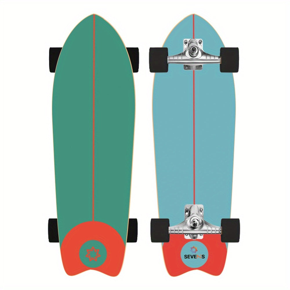 Durable Wooden Skateboard Waterproof Professional Stable Size 31