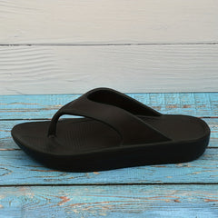 Women's Minimalist Flip Flops Solid Soft Thick Sole Non slip Casual Slides
