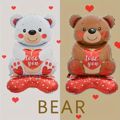 Large Bear Love Balloon Party Decoration