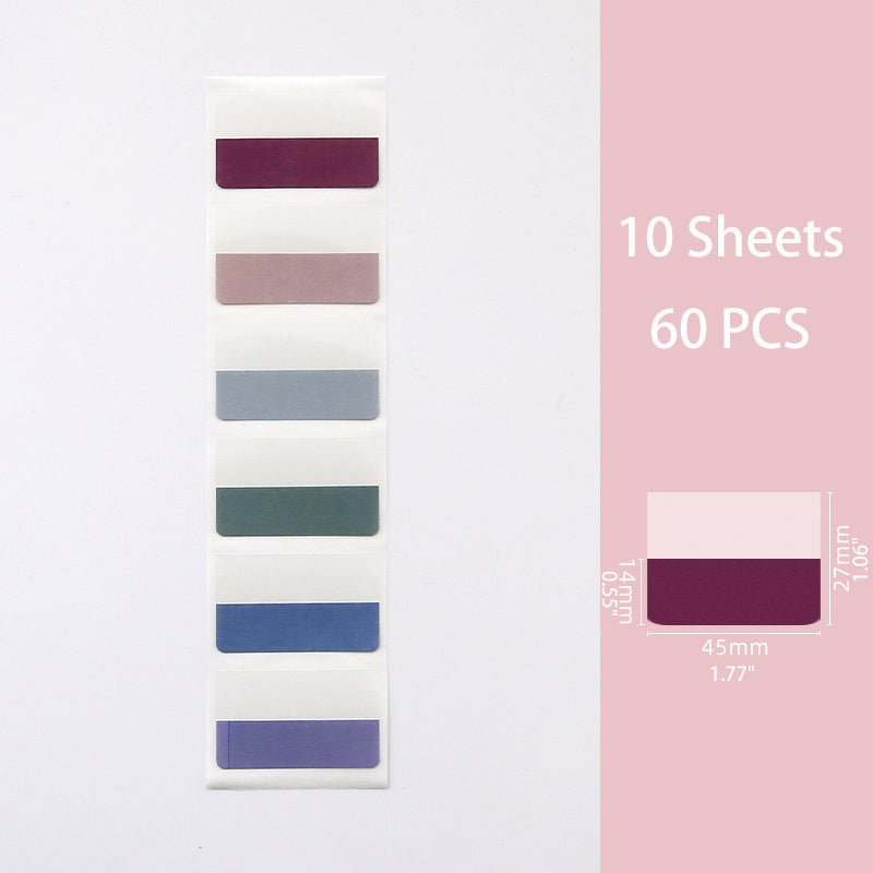 Colorful Sticky Index Tabs for Notebooks & Files