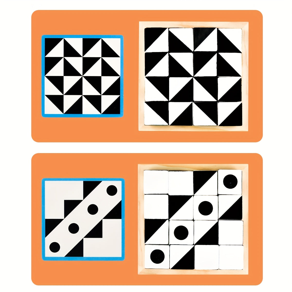 Wooden Building Blocks Puzzle Game