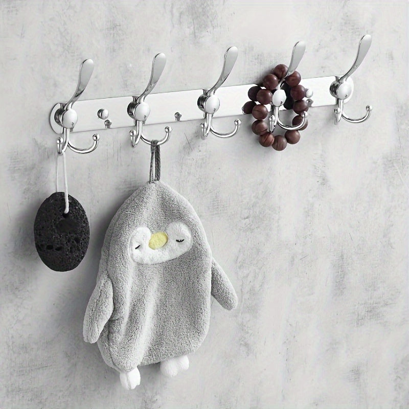10pcs Wall Hanging Coat Hook Towel Hat Storage Hook