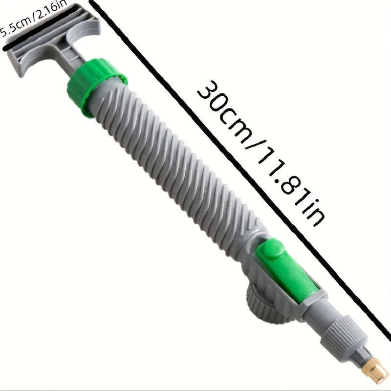 Plastic Watering Nozzle Adjustable Handheld Spray Nozzle for Gardening