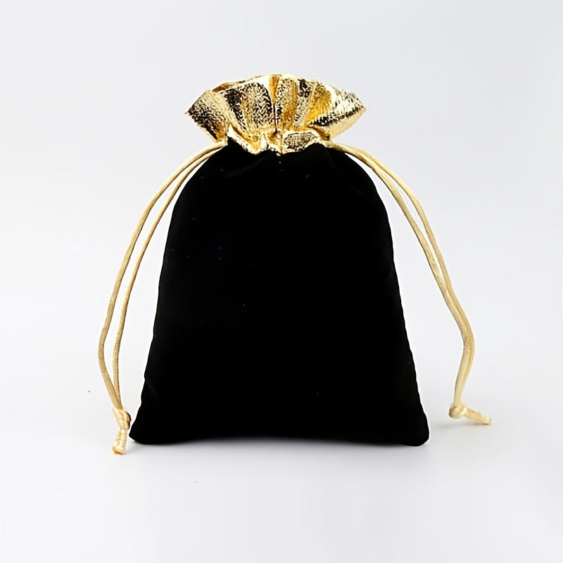 10pcs Velvet Drawstring Gift Bag Wedding Jewellery Candy Packaging Pouches Bag