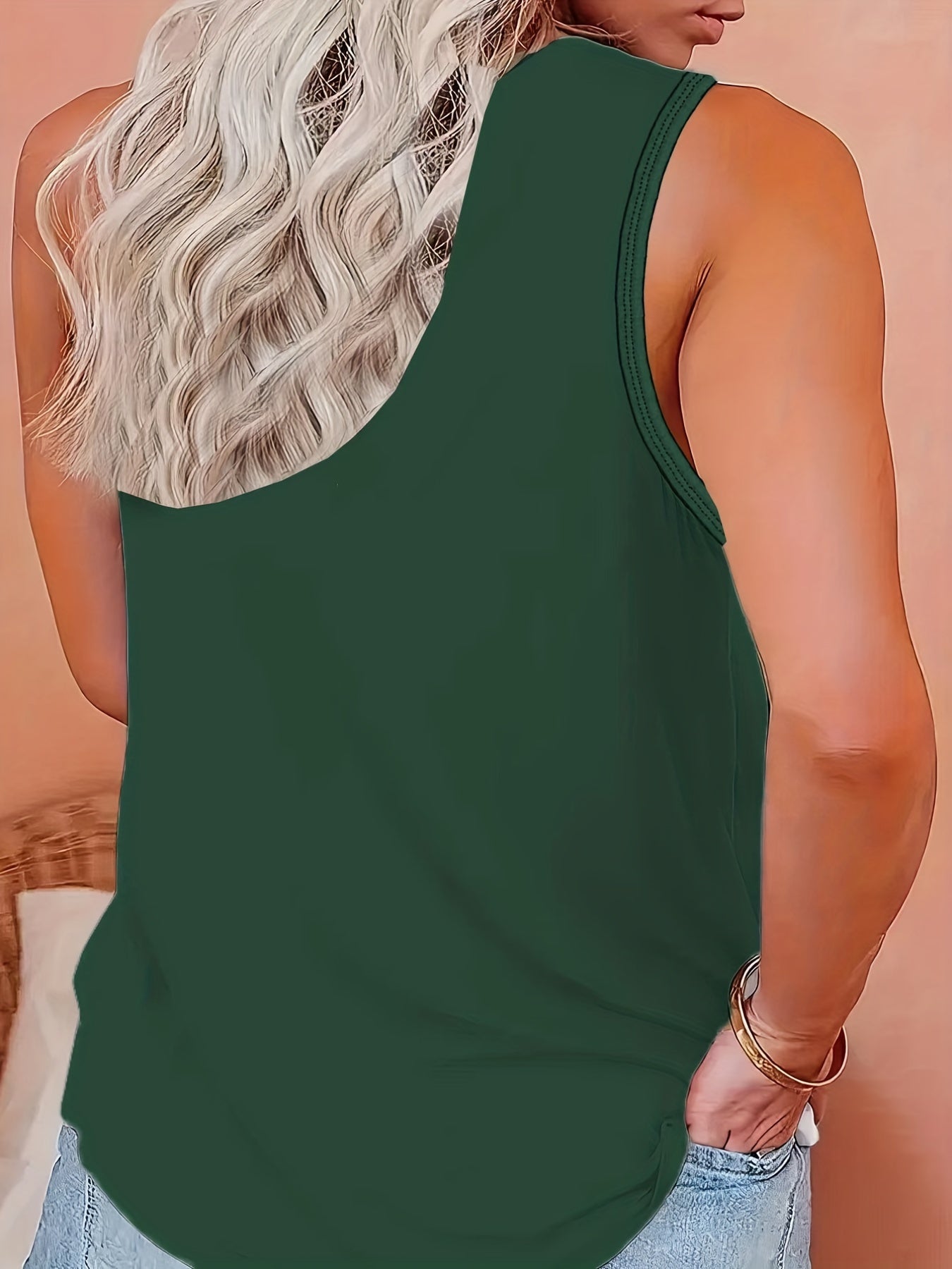  Halloween Floral Skull Butterfly Tank Top