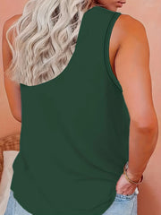  Graphic Print Tank Top