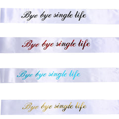 High Density Crepe Fabric Waistband with Golden Embossing